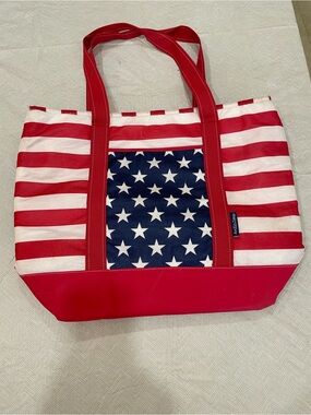 Arctic Zone American Flag Insulated Cooler Tote - Red, White & Blue
